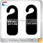 Low Price Custom Logo Plastic PVC Hotel Hanger