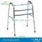 adjustable aluminium folding old people walker for elderly