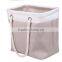 Store More EVA Linen Household Small Laundry Bag with Cotton Handle