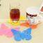 Butterfly Shaped Heat Pads Tea Cup Coaster