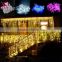 Outdoor Christmas wedding party waterproof decoration LED RGB falls icicle light