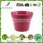 Health material Biodegradable Cheap Bamboo Fiber Flower Pot