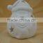 High white porcelain christmas decoration with LED light for wholesale