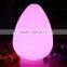 Hot sale plastic party events LED table light/mood light