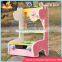 Wholesale Preschool Kids Play Barbecue Wooden Toy Bbq Set New Design Girls Wooden Toy Bbq Set W10C302