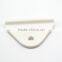 2" Plastic Chafe In White, Chafe Tab for Bags or Travelware, Nylon Flat Chafe Tab for Bag Accessories