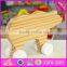 2016 new design baby toys wooden bear W05B152