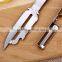 Factory price full stainless steel teethbrush style multifunctional peeler