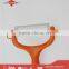 orange ultra sharp ceramic dual julienne peeler