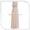 Sequin Mesh Chiffon Women Halter Maxi Dress bridesmaid dress online