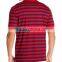 Men's Slim Fit Striped Button-Down Polo Shirt