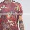 2016 High Quality Custom Digital Printed Short Sleeve O-Neck Multi Mens 100% Polyester Breathable Casual T-Shirt
