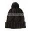 Wholesale Newest real fur pom beanie hat