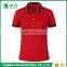 2017 Hot Sale Color Combination Collar Design Women Short Sleeve Blank Polo Shirts