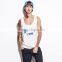 Classic casual print gym mens stringer singlet