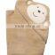 China supplier applique cotton terry swaddle baby blanket organic knitted baby blanket