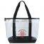 Clear Boat Tote Bag - made from clear vinyl with 600 Denier polyester handles and comes with your logo.