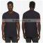 High quality promotion t-shirt cotton streamlined fit men's t-shirt 2016
