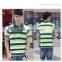 Hot Sale Custom High Quality Pure Short Sleeve Stripe Polo Shirt For Man