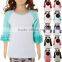 Wholesale Kids tshirts Ruffle Raglan Kid Clothing