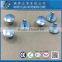 Made in Taiwan Carbon Steel C1006 Zinc Plated CR6+ Wax Oval Head Decorative Semi Tubular Rivets