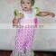 hot style flutter sleeve floral remake cotton kids romper
