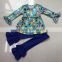 2017 Wholesale children's boutique clothing Girls Fall Winter Boutique Outfits
