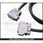 SCSI Cable, HPCN68M to HPCN68M Die Cast Latch UL299