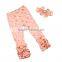 China Garment Polka Dot Baby Pants Toddler Leggings Children Pants
