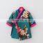 B22561A 2017 New autumn flowers printting girls traditional Chinese clothing