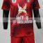 Flexible MOQ fashion custom high quality soccer kits with sublimation