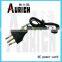 Ac Textile Power Cord for Steam Iron use cotton cable supply knit mesh braided electric wire lead