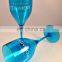 BPA free Tritan Acrylic Plastic champagne glass