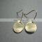Fashion Gold Disc Earrings for Girls