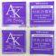 Factory wholesale clothing woven label with custom logo