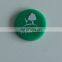 2016 BSCI SGS China Supplier custom colors 50 cent plastic trolley coin