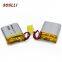 SOSLLI high quality 3.7V 500mAh 802530 li polymer battery for wearable devices