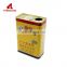 20L rectangle Tin can with metal cap for paint or other chemical products