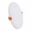 12W 110lm/w Rimless Round LED Panel