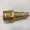 Professional oem bass components brass and stainless steel knurling service