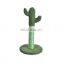 Hot Selling Good Quality Toweling Green Cactus Shape Pet Scratching tree,Cactus Shape Cat Tree