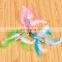 Pet toy cloth cat teaser rod cat fishing toy with feather