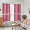 Solid Colors Textile Materials Living Room Windows Ready Made Black Out Curtains