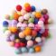 cusotomize size and color scented wool dryer balls