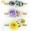Chic Girl Floral Headdress Set Of 3 Baby Flower Crown Bridal Headpiece Photography Props