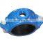 Ductile iron pipe repair saddle clamp