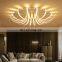simple living room Led art ceiling lamp study lamp Nordic creative lighting