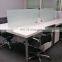 Wing Desktop Privacy Panel Frosted glass Clamp-on Desk Divider partition