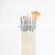 Light Blue Crystals Kolinsky Nail Brush Set with Superior Synthetic Hair Brush