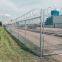 Chain Link Fence    Green Chain Link Fencing     Metal Palisade Fencing     stainless steel woven mesh